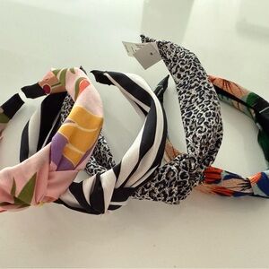 NWT Colorful Patterned Headbands